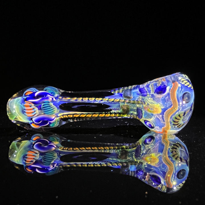 Super Chunky Inside Out Spoon Glass Pipe Tiny Mike   