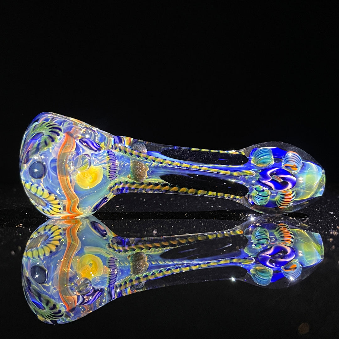 Super Chunky Inside Out Spoon Glass Pipe Tiny Mike   