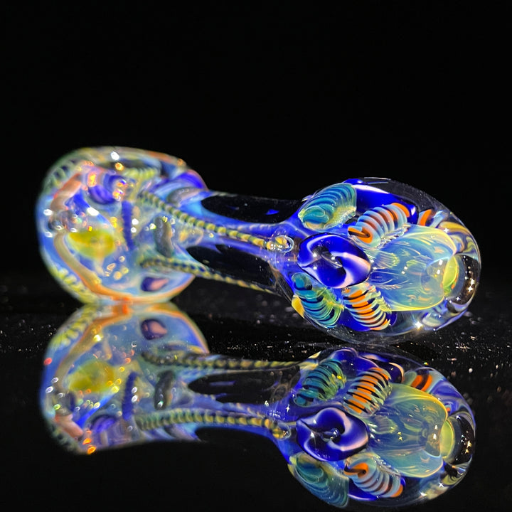 Super Chunky Inside Out Spoon Glass Pipe Tiny Mike   