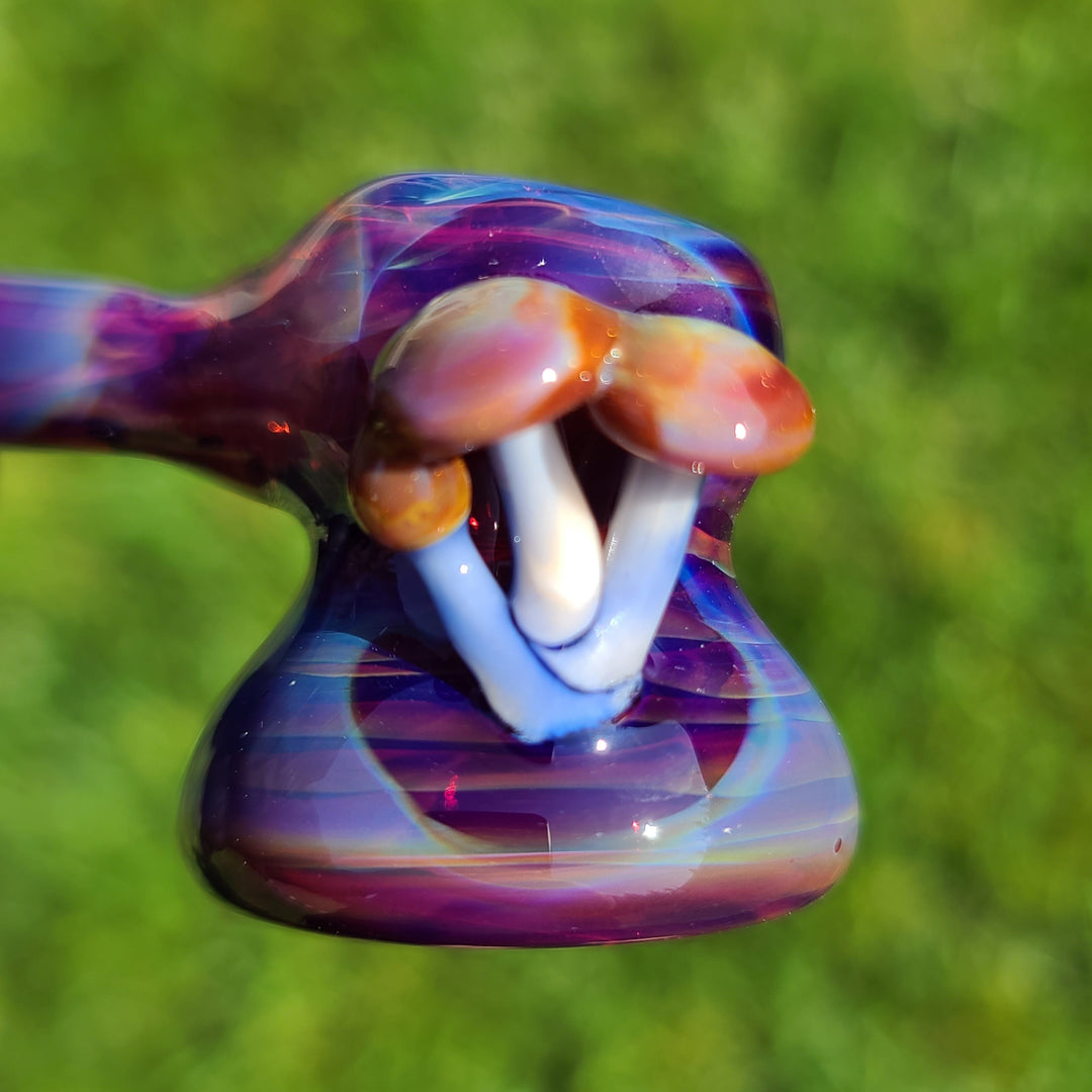 Stand Up Mushroom Hammer Glass Pipe Updog Glass   