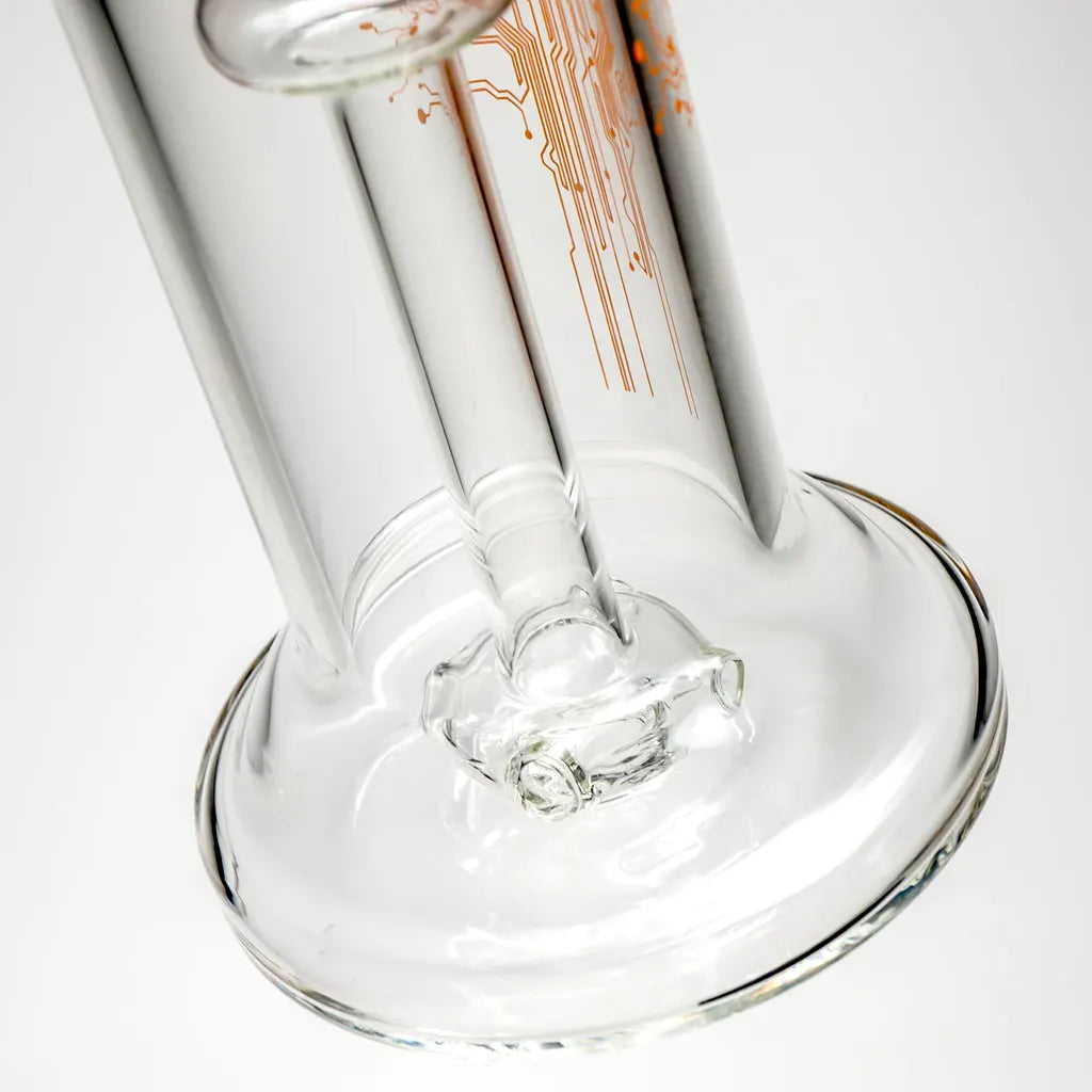 Hybrid 18mm Bubbler Glass Pipe Urbal Technologies   