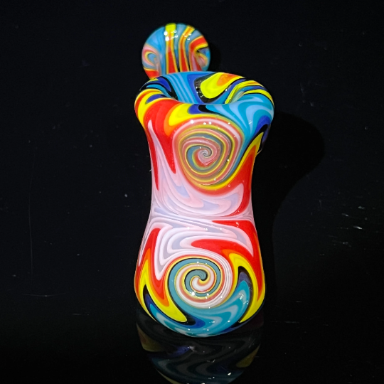 Pinky Sunset Heady Hammer Bubbler- SECONDS Glass Pipe TG   