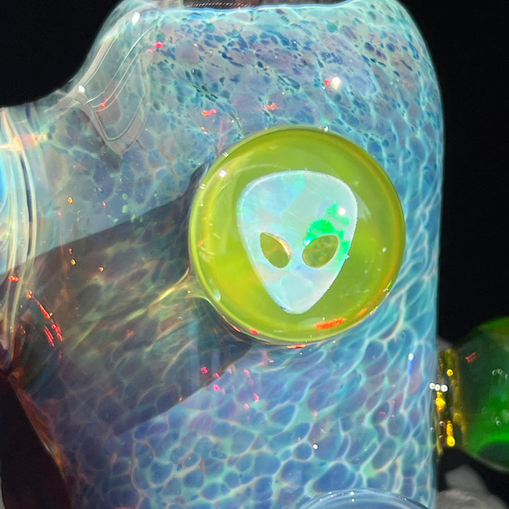 Custom Alien Bubbler Water Pipe Tako Glass   