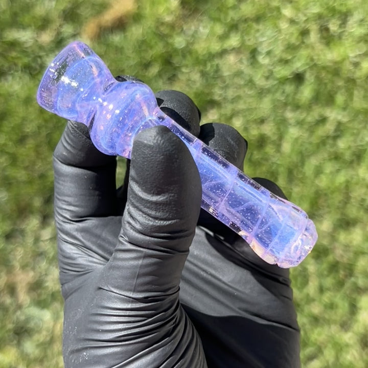 Purple Slyme Coil Chillum Glass Pipe Schutz Glass