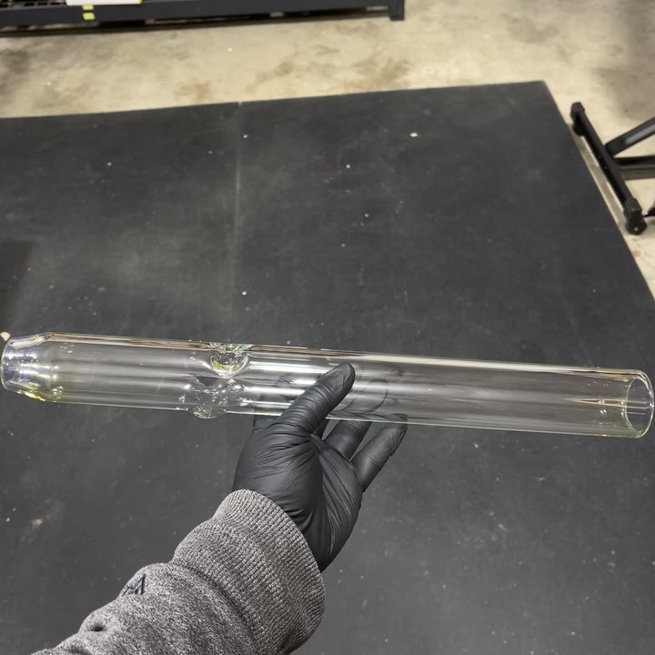 18" Fume Steamroller Glass Pipe TG