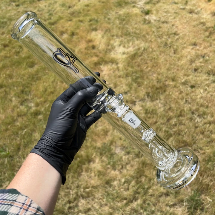 45mm Single Ratchet Tube 14" Glass Pipe C2 Custom Creations