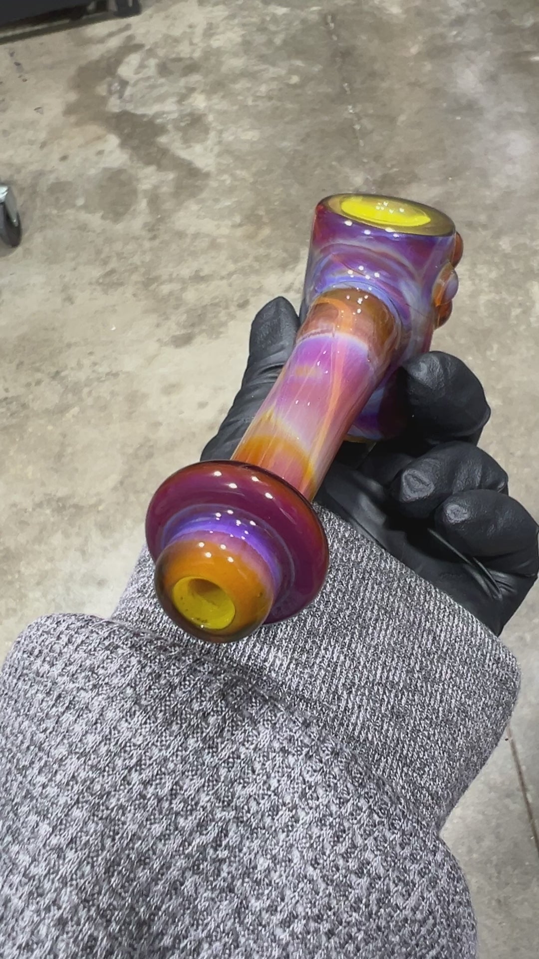 Sunset Hash Hammer Glass Pipe KOP Glass