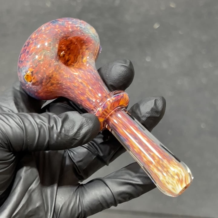 Thick Striking Purple Pipe Glass Pipe Chuck Glass