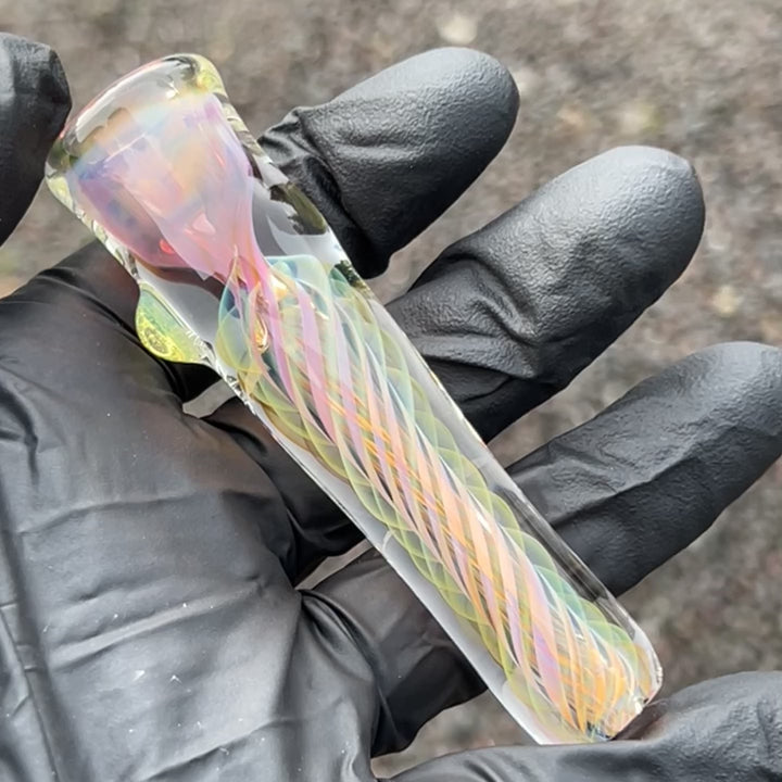 Thick Fume Chillum Glass Pipe Chuck Glass