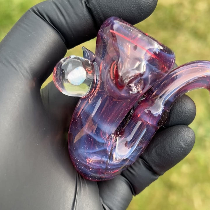 Pink Passion Leaf Opal Marble Sherlock