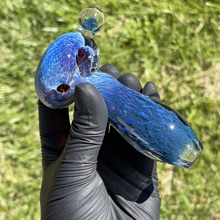 Purple Nebula Black Opal Pipe