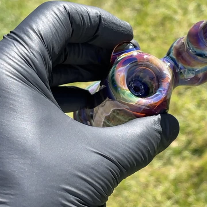 Purple Tie Dye Sherlock Bubbler