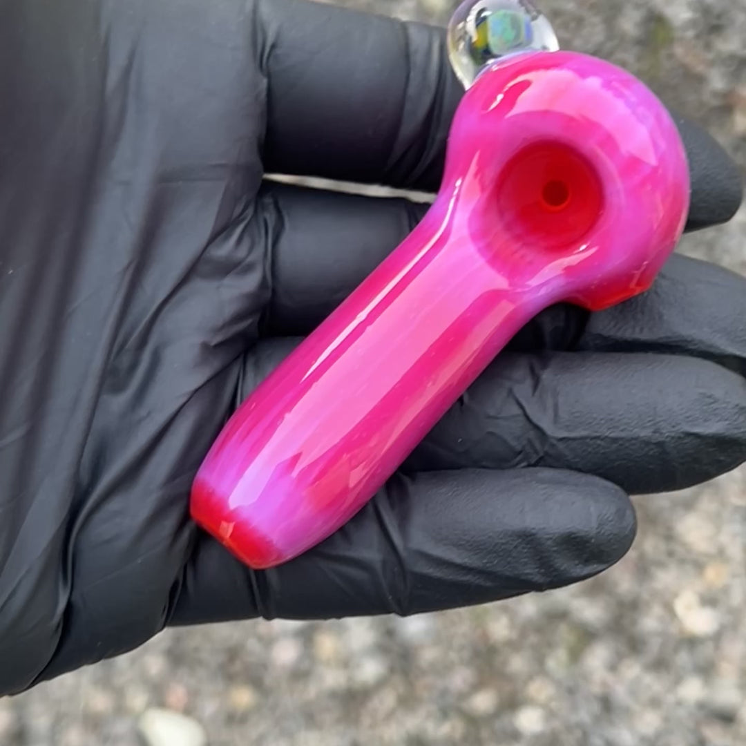 Custom Super Pink Pocket Pipe Glass Pipe Tako Glass