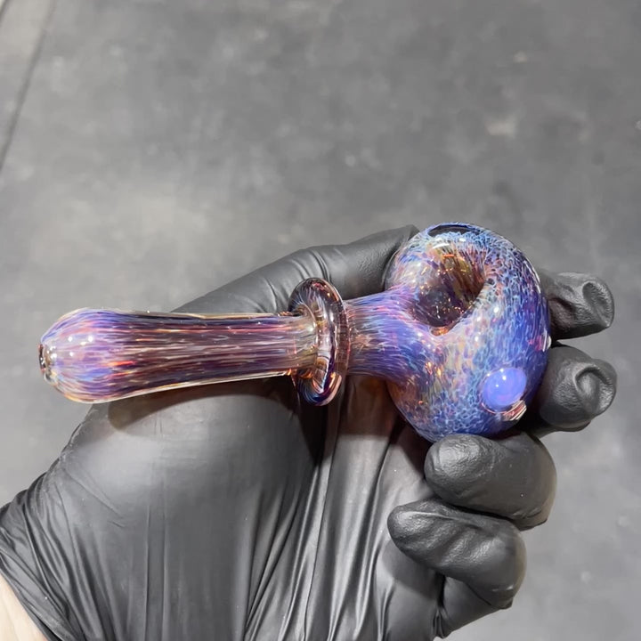 Thick Purple Pipe + Ryot Headcase Combo Glass Pipe Chuck Glass