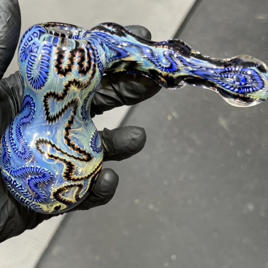 Fume Sidecar Bubbler Glass Pipe Tiny Mike