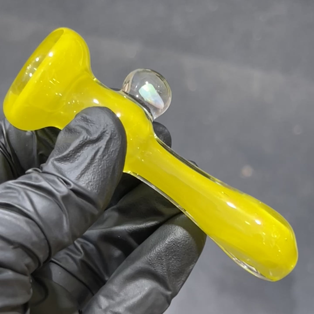 Lemon Opal Chillum Glass Pipe Beezy Glass