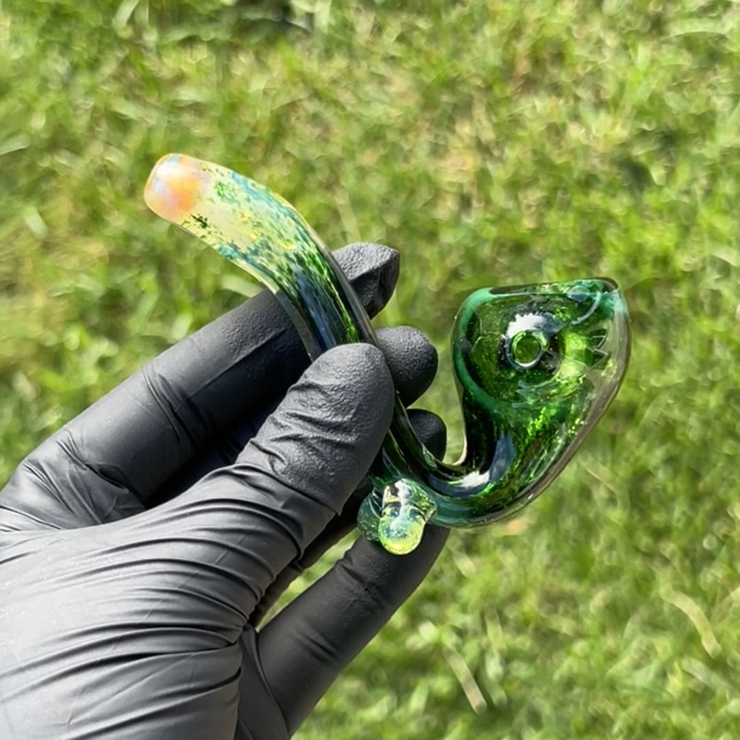 Fumed Swoop Sherlock Glass Pipe Orosboro Glass