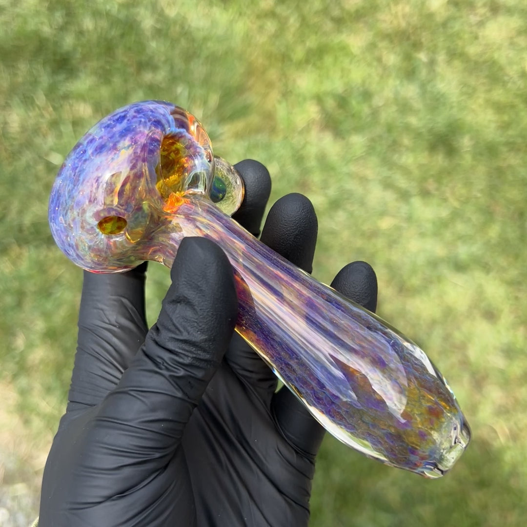 Purple Ghost Black Planet Opal Pipe