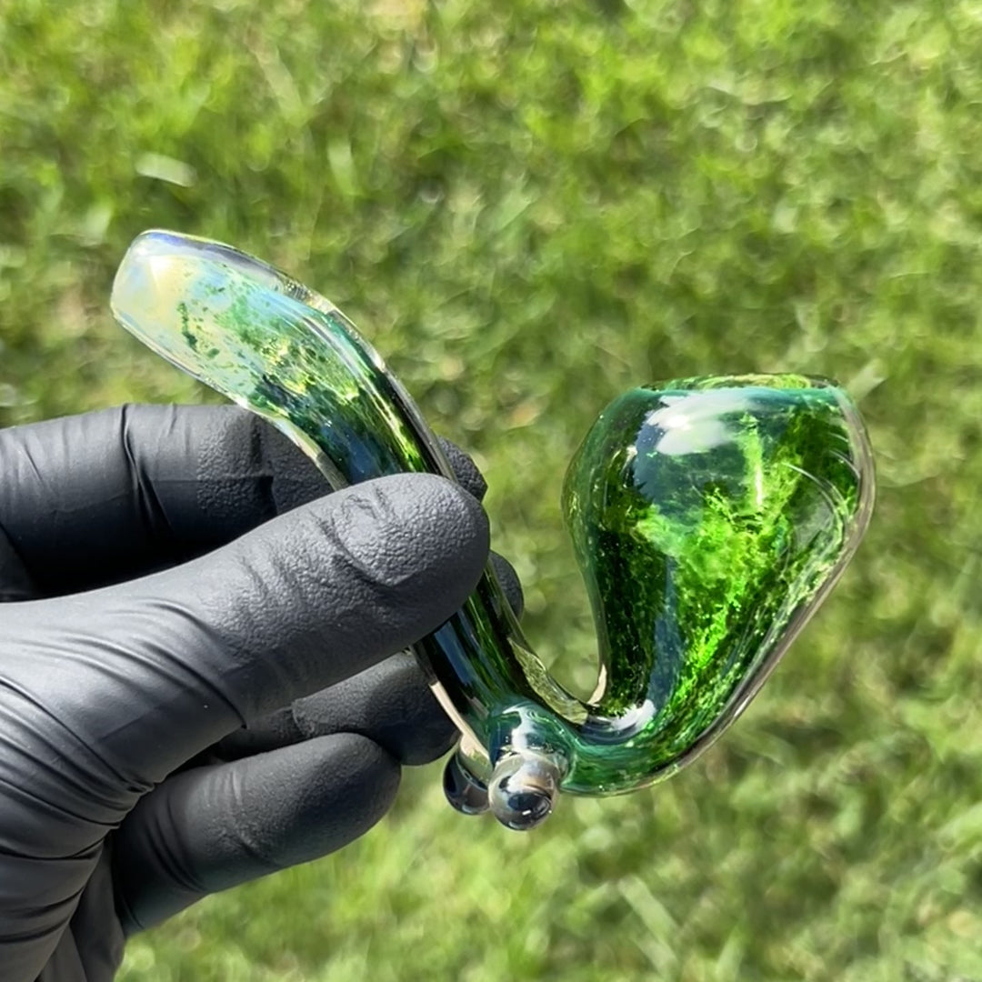 Fumed Swoop Sherlock Glass Pipe Orosboro Glass