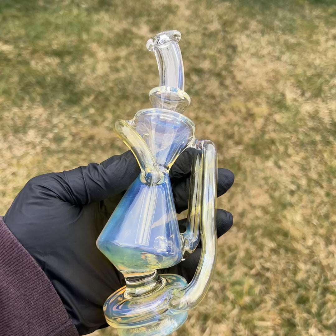 Puffco Peak Fumed Recycler Attachment Glass Pipe TG