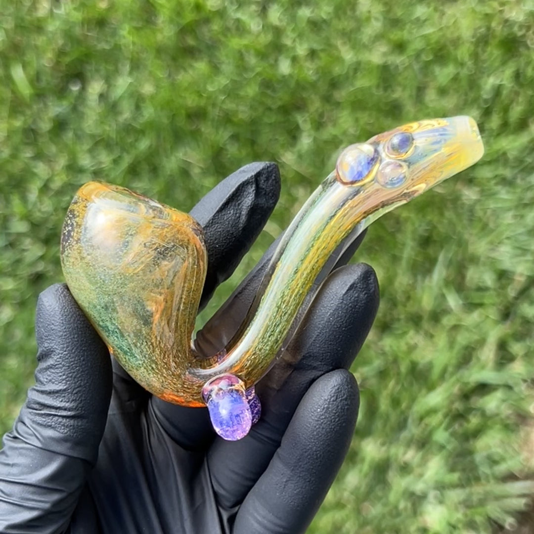 Fumed Swoop Sherlock Glass Pipe Orosboro Glass