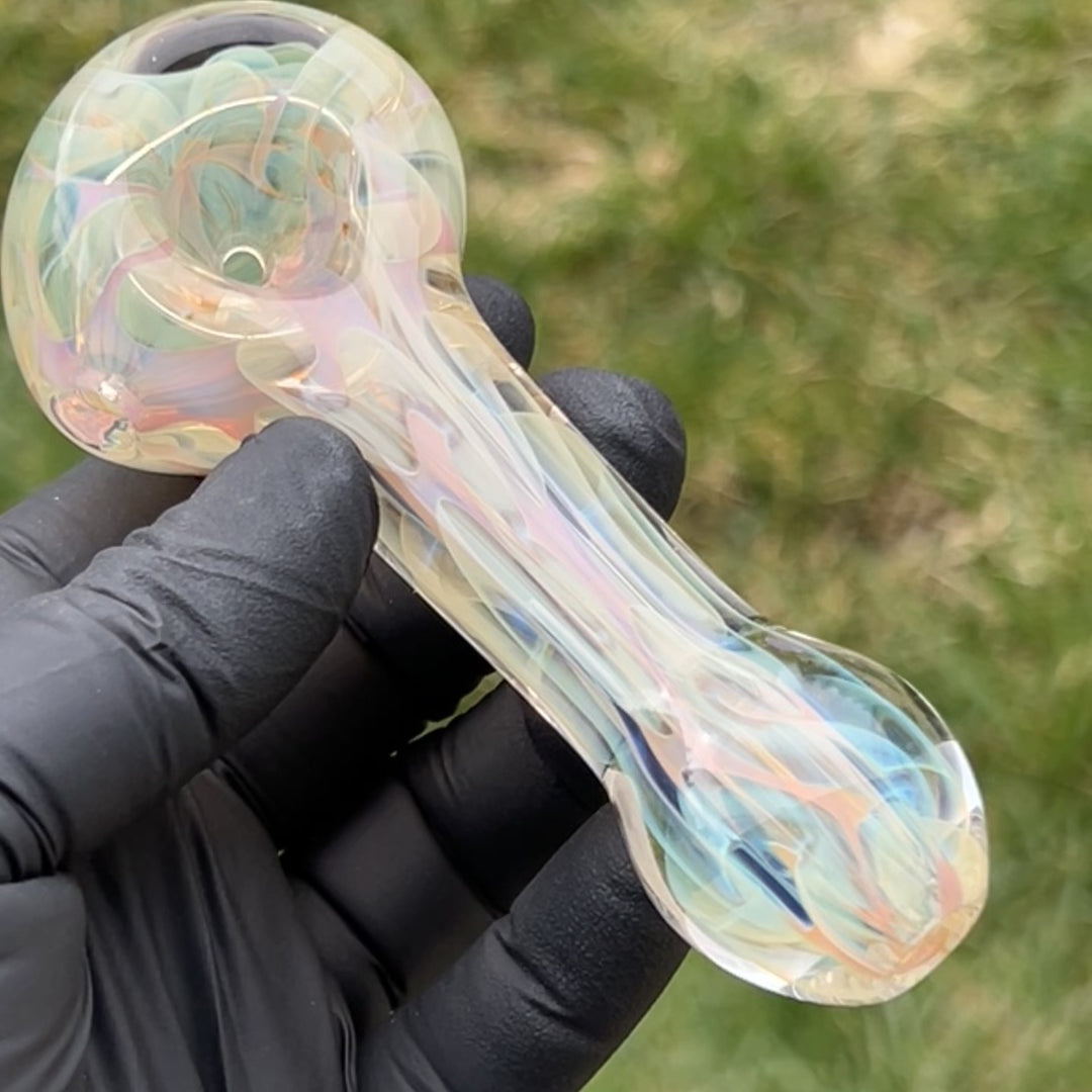 Ghost Flame Pipe Glass Pipe Tiny Mike