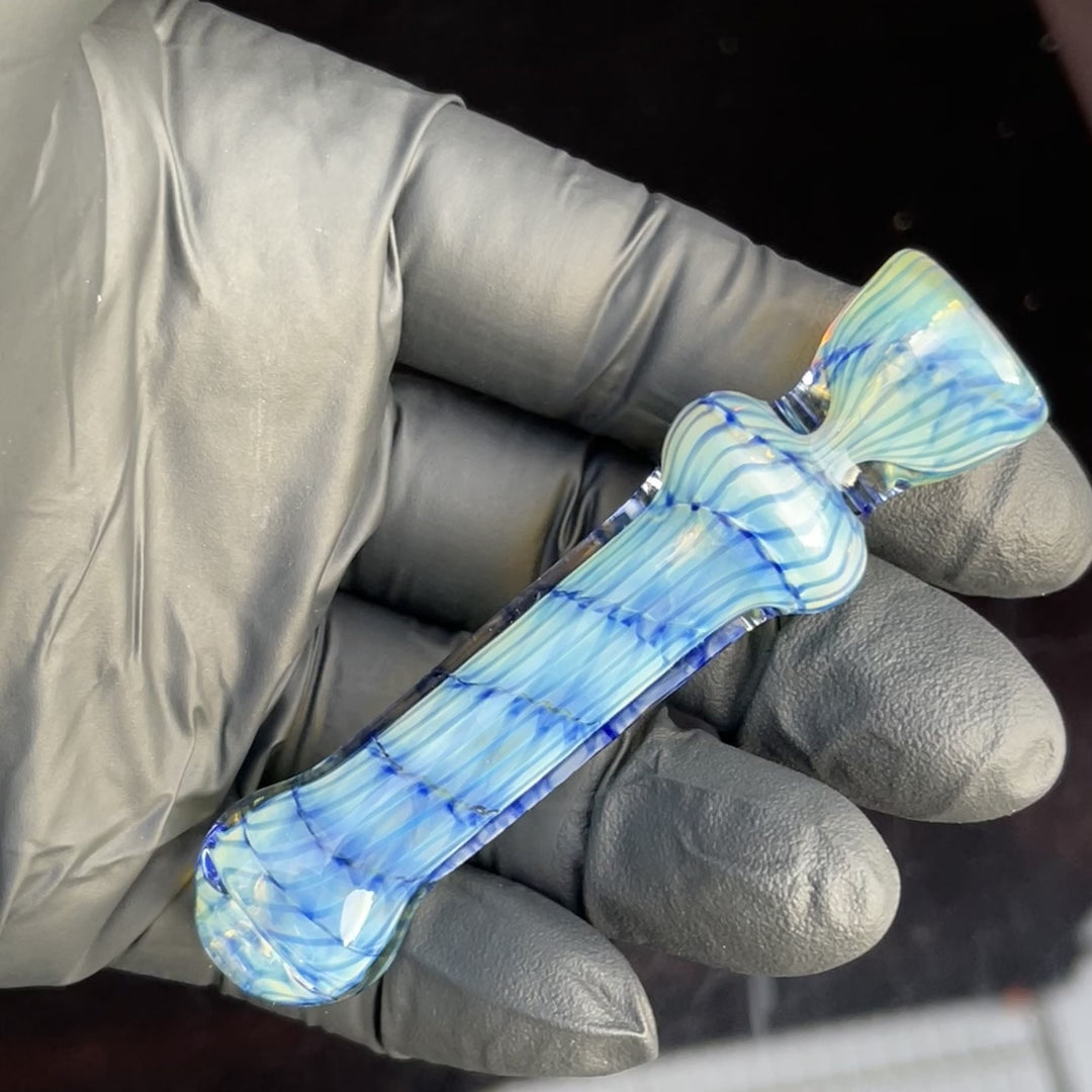 Coil Chillum Glass Pipe Schutz Glass