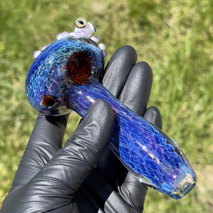 Beezy x Tako Collab Frog Pipe Glass Pipe Tako Glass