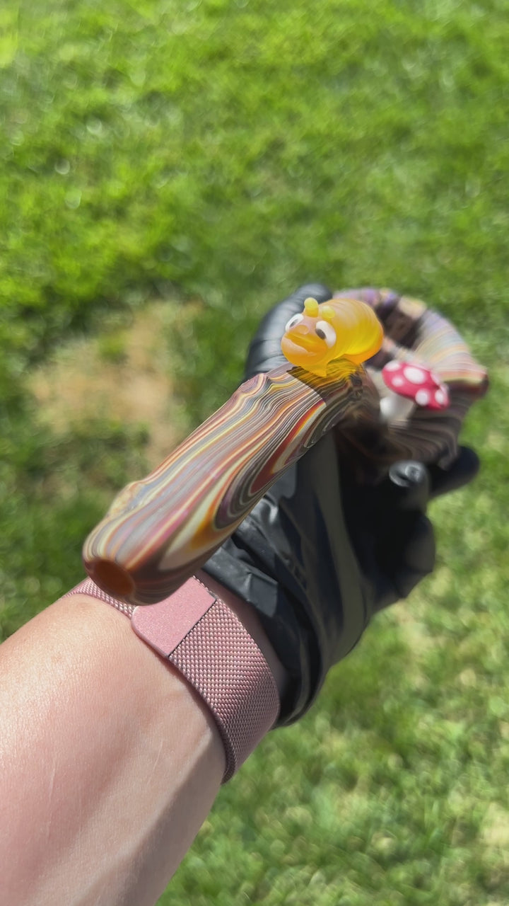 Woodgrain Caterpillar Gandalf Pipe