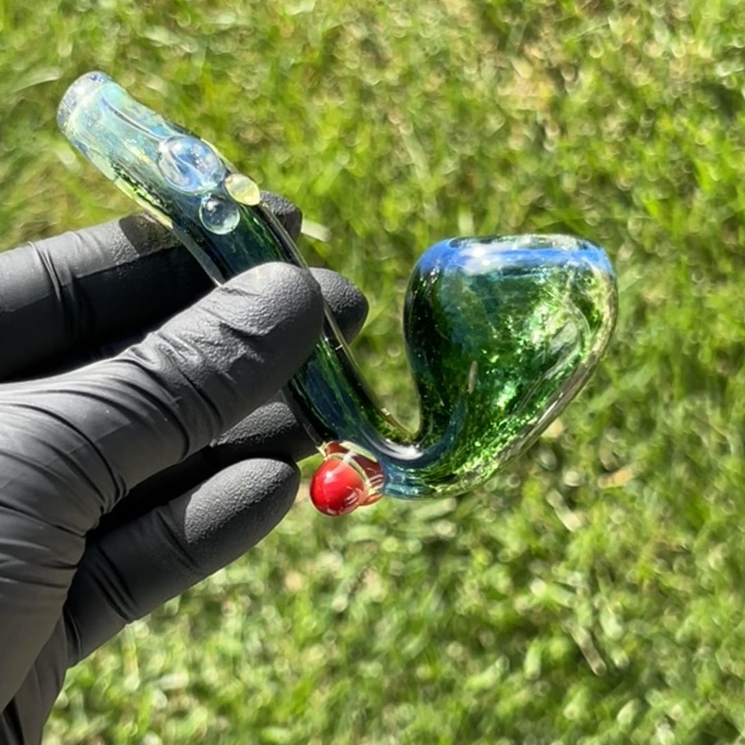 Fumed Swoop Sherlock Glass Pipe Orosboro Glass