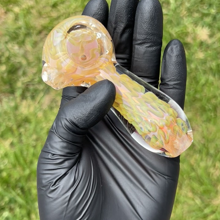 Fumed Pocket Pipe Glass Pipe TG