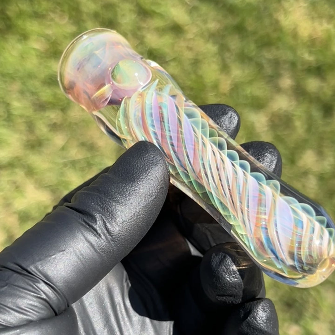 Thick Fume Chillum Glass Pipe Chuck Glass