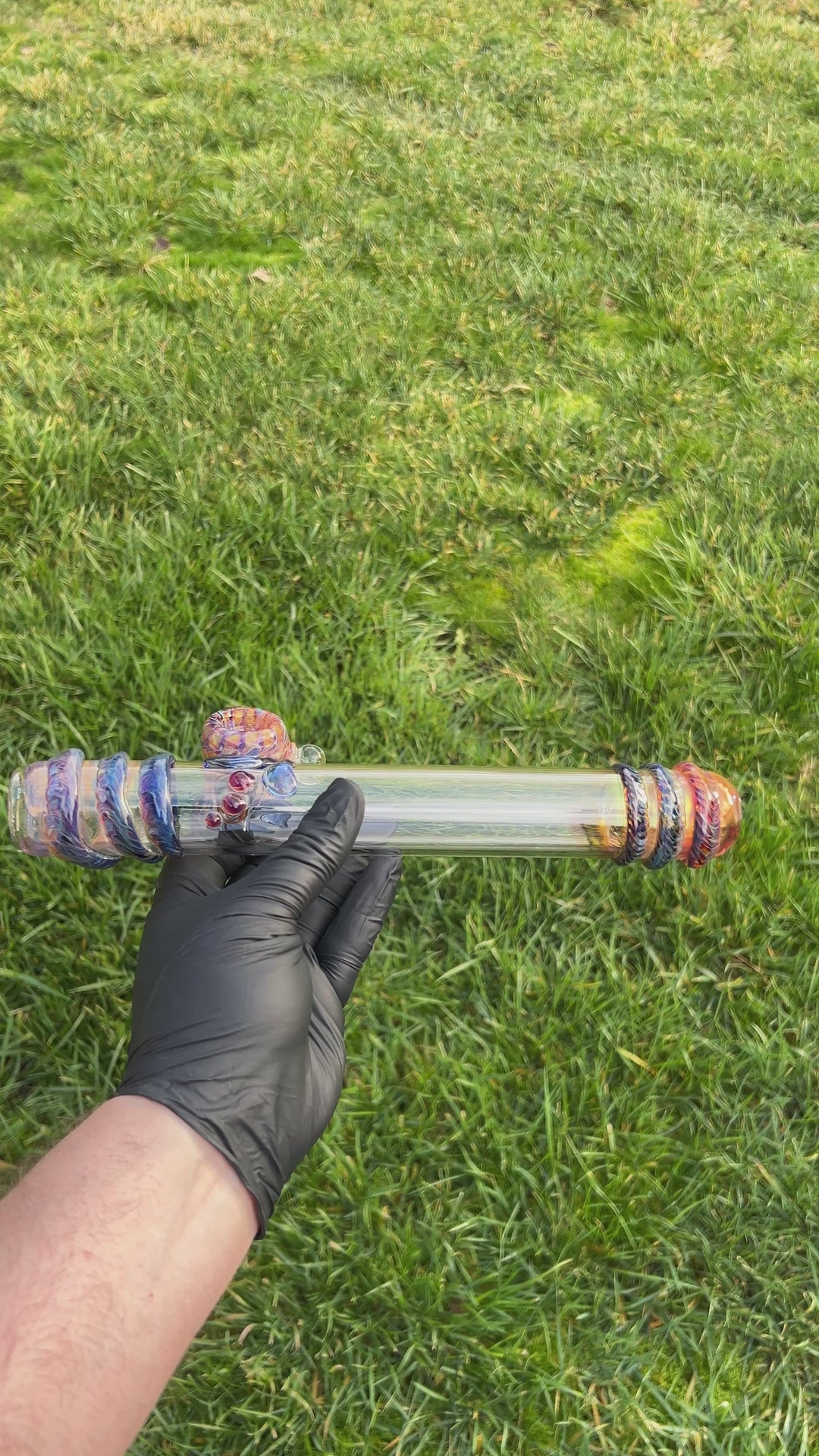 Jedi Bubbling Steamroller Glass Pipe Jedi Glassworks