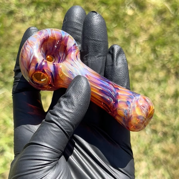 Multi-colored Purple Pipe