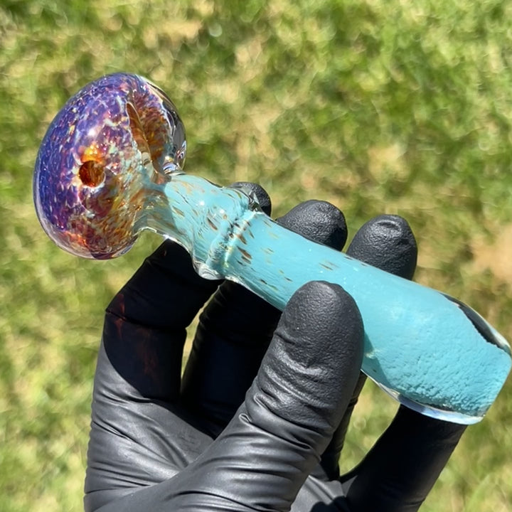 Mushroom Purple Magic Pipe Glass Pipe Beezy Glass