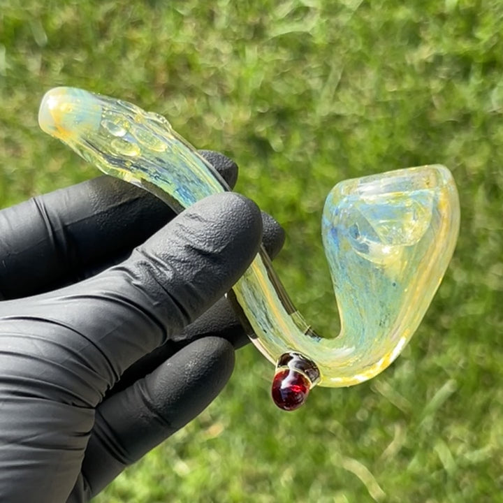 Fumed Swoop Sherlock Glass Pipe Orosboro Glass