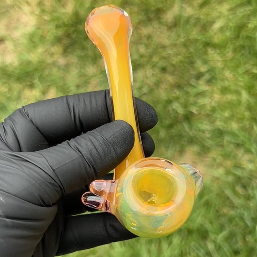 Fumed Spike Sherlock Glass Pipe Orosboro Glass