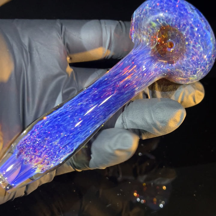 Purple Nebula Space Dust Glass Pipe Glass Pipe Tako Glass