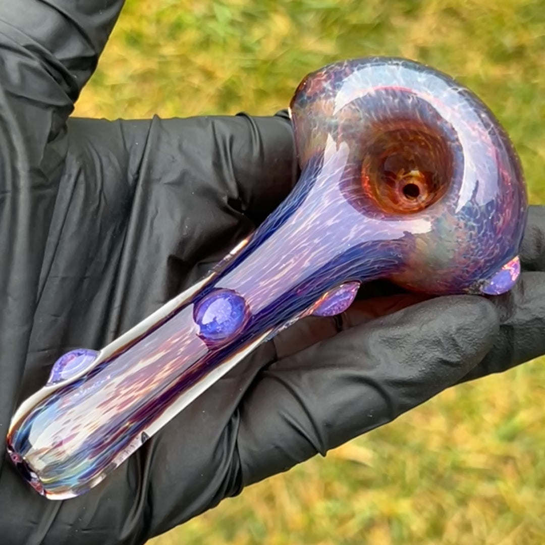 Thick Purple Pipe & Chillum Combo