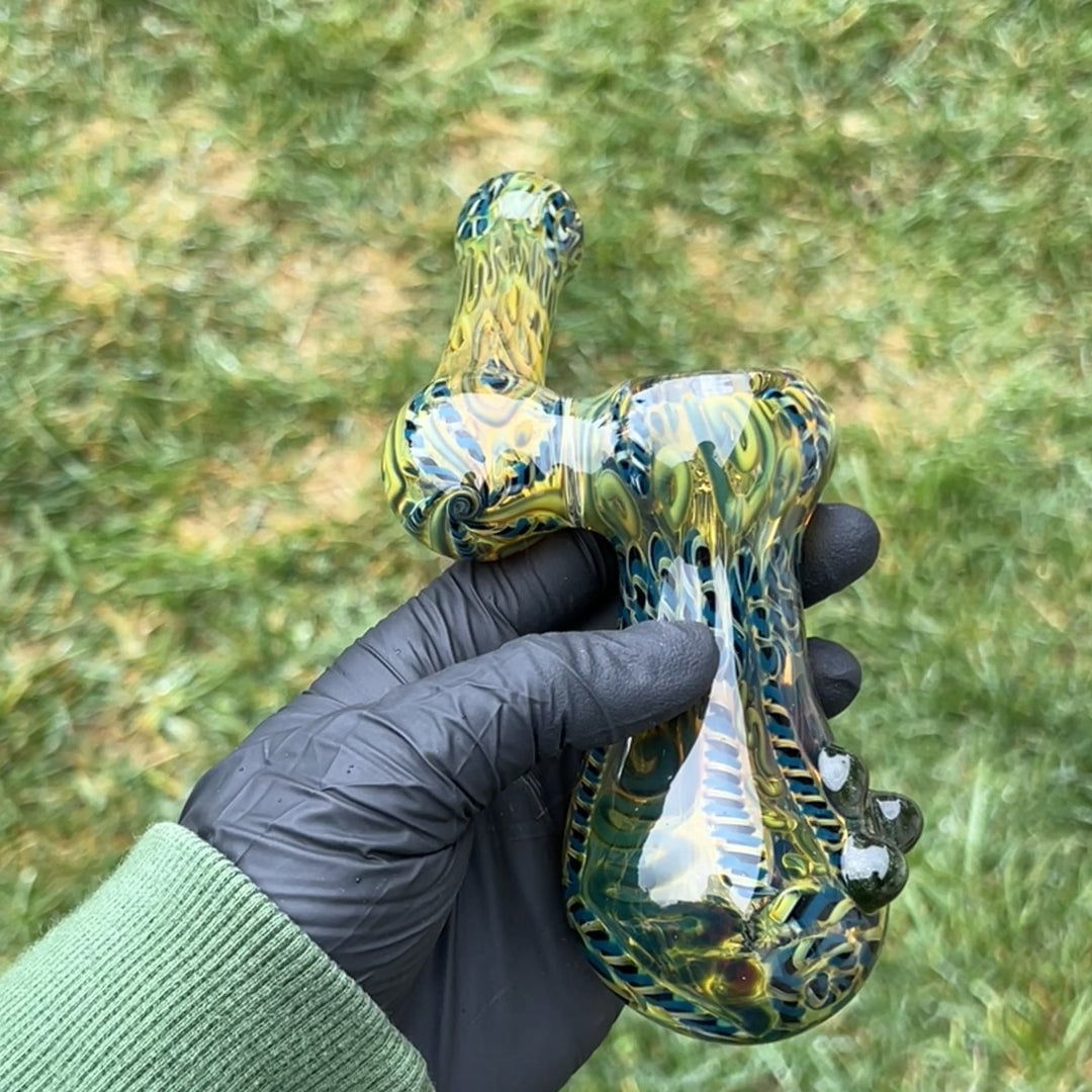 Fume Sidecar Bubbler Glass Pipe Tiny Mike