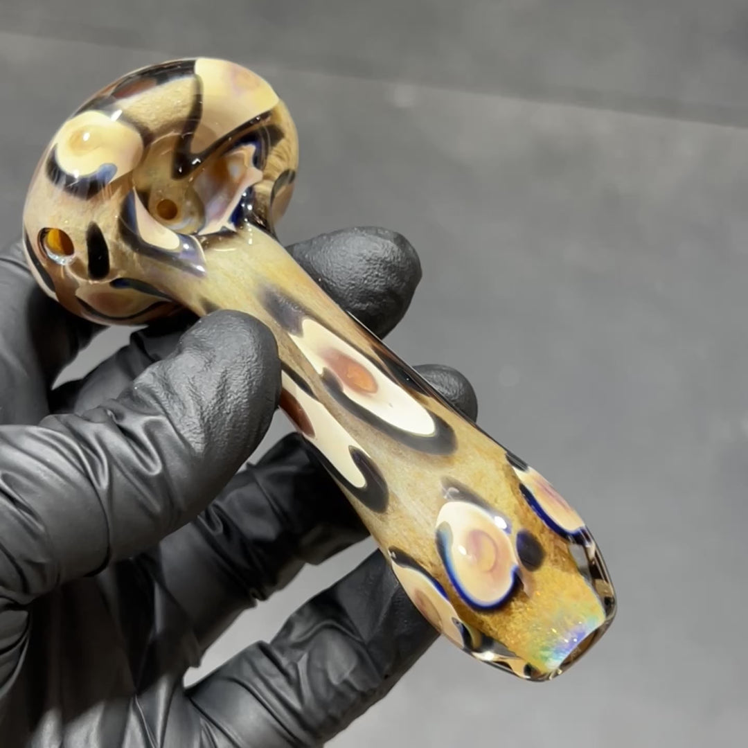 Leopard Pipe Glass Pipe Beezy Glass