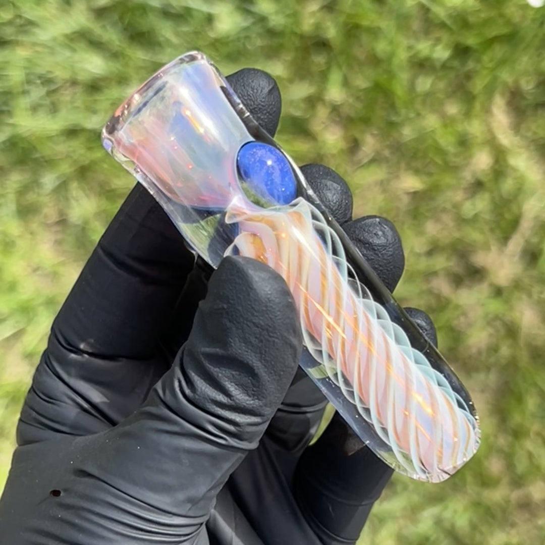 Thick Fume Chillum Glass Pipe Chuck Glass