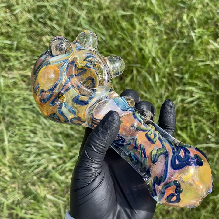 Chunky Marble Pipe Glass Pipe TG