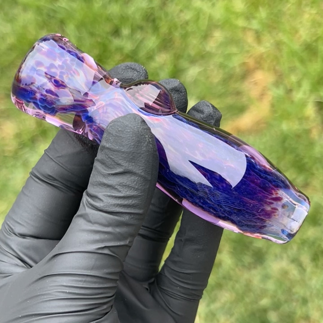 Purple Plasma Chillum Glass Pipe Tako Glass