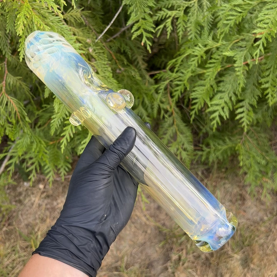 12" Fume Steamroller Glass Pipe Tako Glass