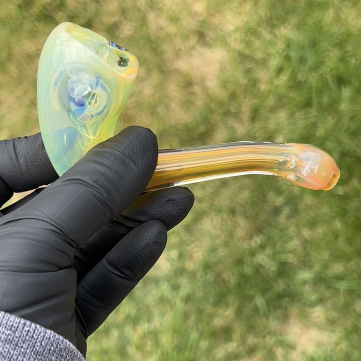 Fumed Spike Sherlock Glass Pipe Orosboro Glass