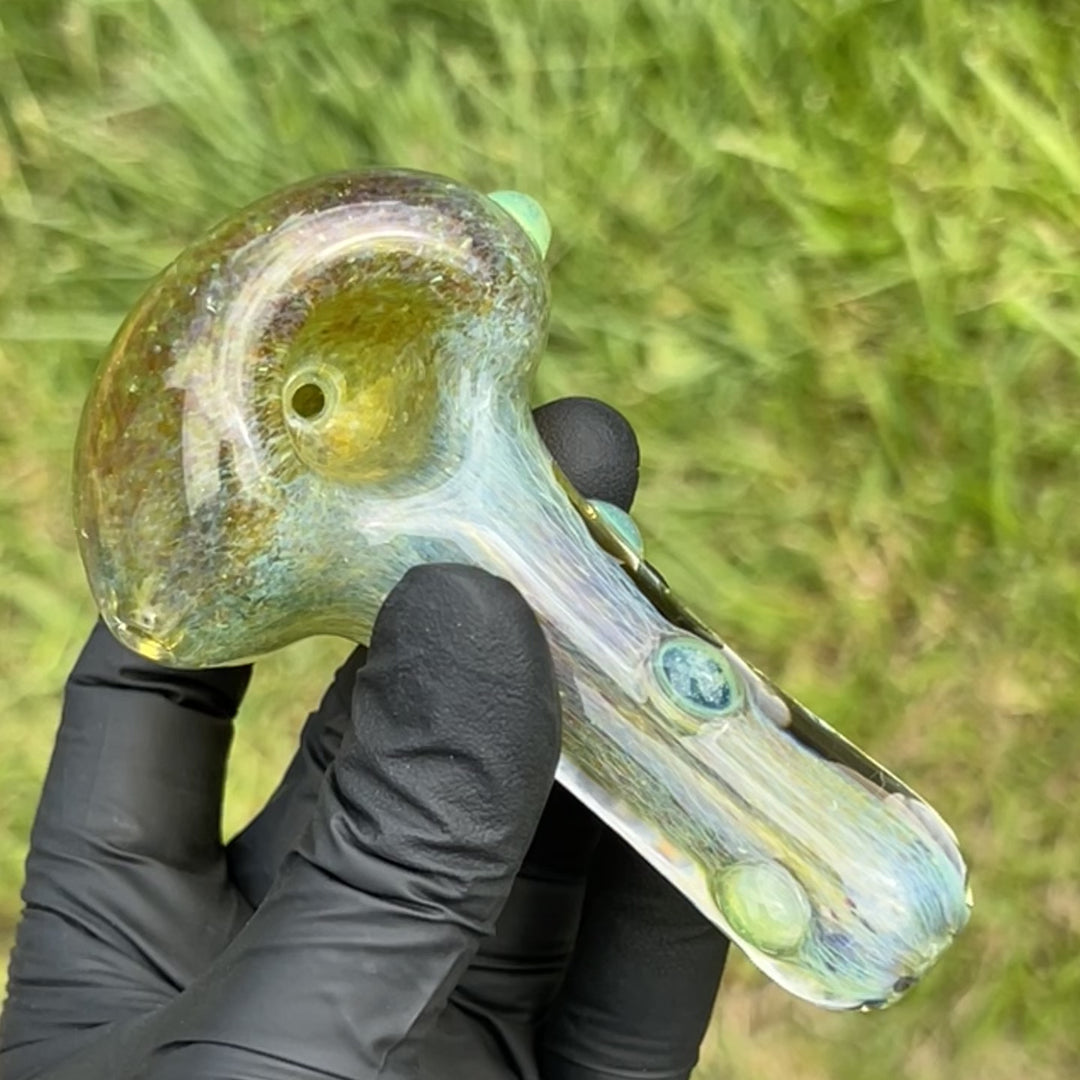 Mystery Aventurine Pipe Glass Pipe Chuck Glass