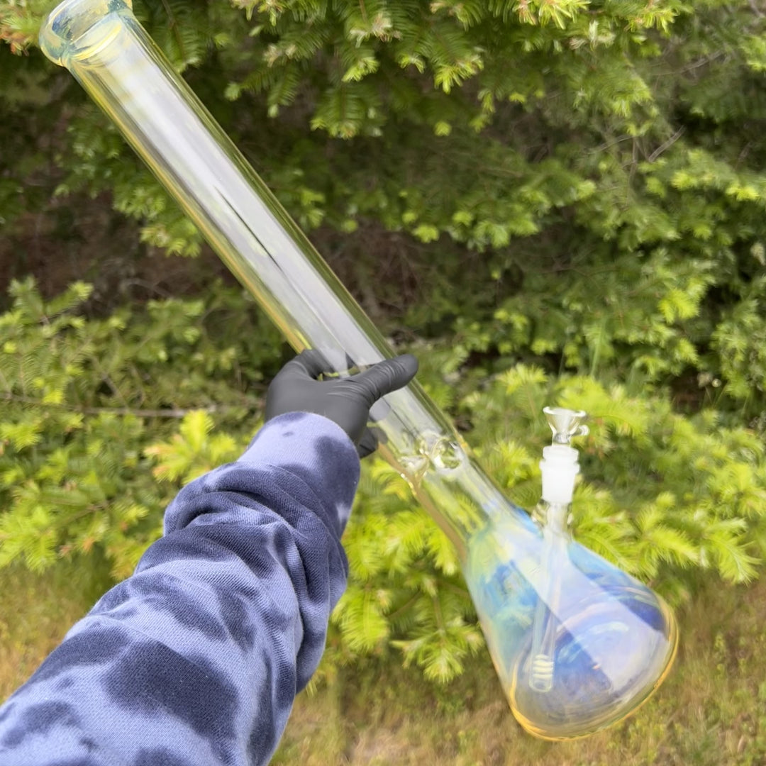 22" Fume Beaker Bong + Slide Combo