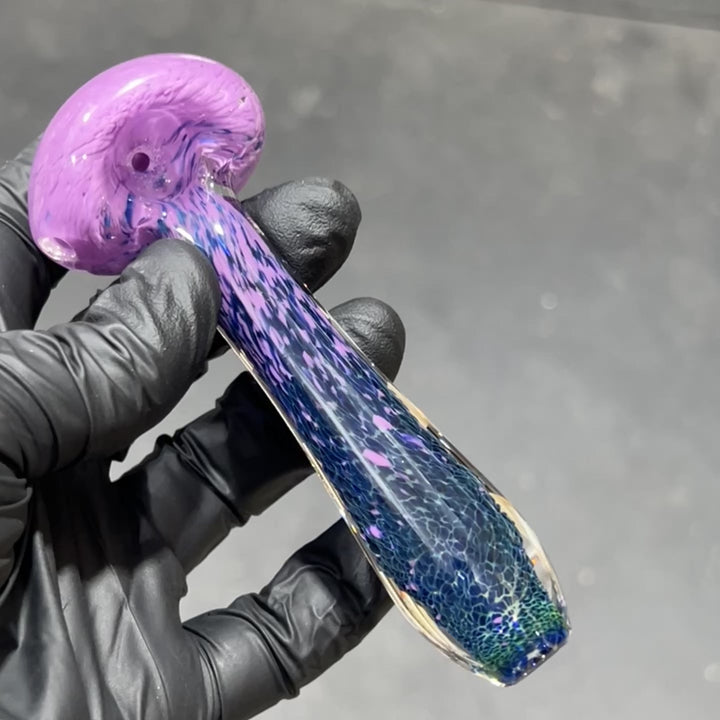 Grape Frit Pipe Glass Pipe Beezy Glass