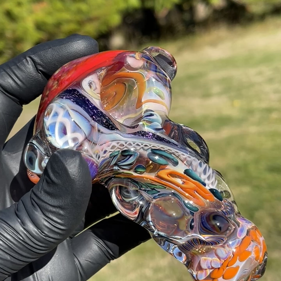 Molten Thick and Twisted Pipe